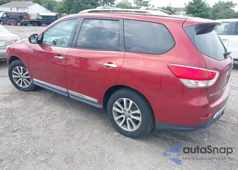 2013 Nissan Pathfinder S/Sv/Sl/Platinum z USA, uszkodzony, nr VIN 5N1AR2MMXDC610698